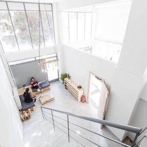 Reception Flame Studio Serres